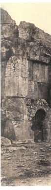 Plaat/PIate 46 Gustave Le Gray, Tempelresten in Baalbek/Temple