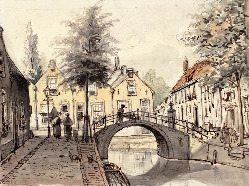 waarin hij iets voorbij de huidige Kraaierstraat uitmondde. Bij de stadsuitbreiding van 1659 is deze vestgracht tussen het Levendaal en de Nieuwe Rijn gedempt en onder de huizen verdwenen.