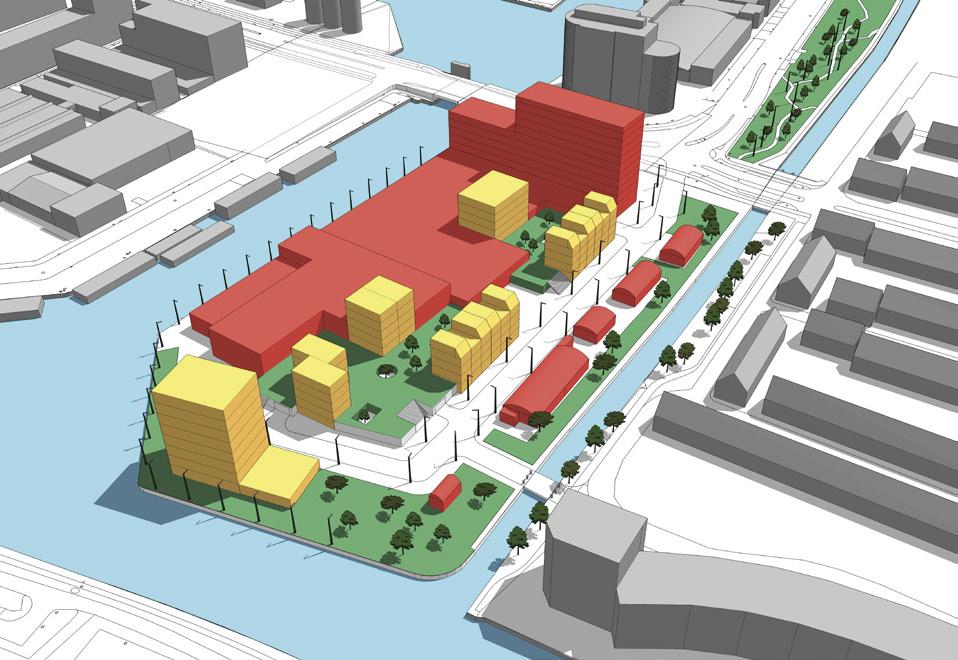 BEDRIJFS- RUIMTE TRANSFORMATIE BESTAANDE HOOGBOUW GEBOUWHOOGTE 35 M