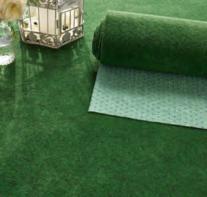LICHTMIDDELEN 3-DELIGE SET Kunstgras-tapijt Evergreen, makkelijk te onderhouden speciale vezel, outdoor-coating, met noppen, uiterst duurzaam, ca.