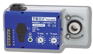 setpoint = w 0 ( max min ) min + actual nom = U 0 Technische gegevens regelaar LMV-D3A-F regelaar