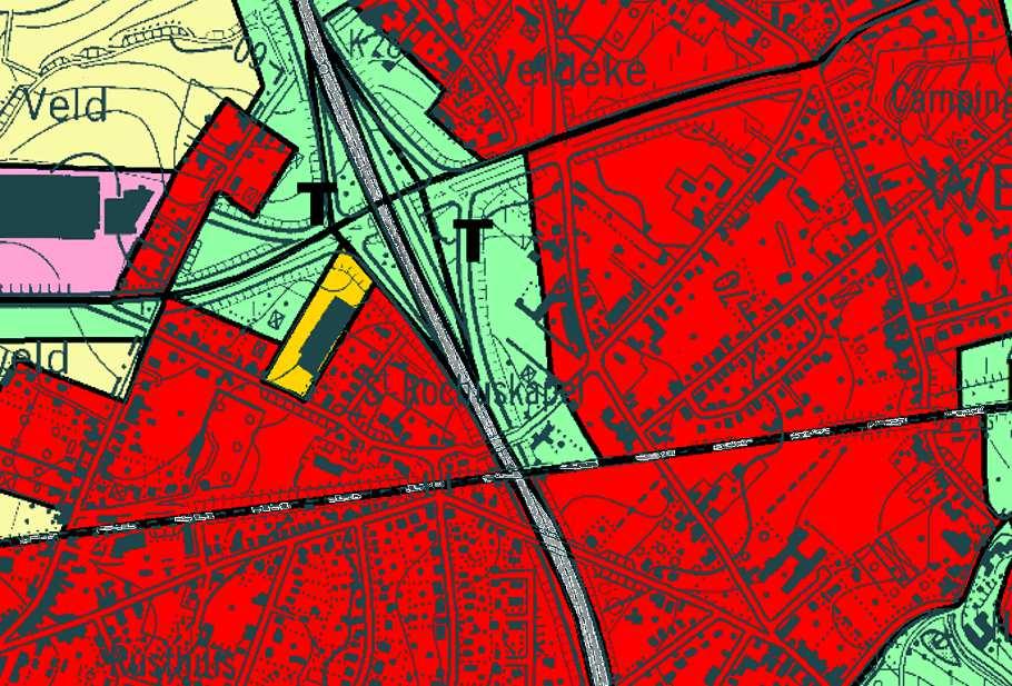 4 B) LIGGING De inrichting is volgens het gewestplan Halle-Vilvoorde-Asse (KB van 7 maart