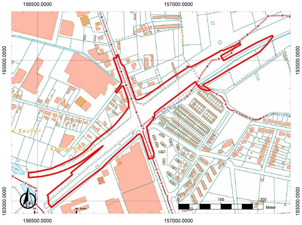 6 Mechelen R6/N1 Kadastraal plan (Figuur 1): Figuur 1: Kadasterplan met aanduiding van het
