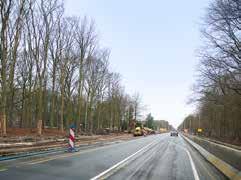 Er ontbrak nog een stuk fietspad door het Von Weberpark in het Sternet tussen de Brucknerlaan en het Haendelpad.