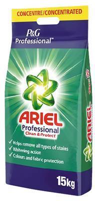 Ariel Professional Clean & Protect HOOARCP15-15kg 48,94 excl btw Ariel Professional Color Poeder HOOARPC - 150 dossisen 40,59 excl btw Ariel Professional Regular 3 in 1 pods