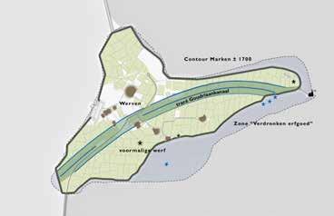 Cultuurhistorie > Houd rekening met de historische waarden op en om het eiland en maak deze leesbaar en beleefbaar Er zijn op hoofdlijnen drie verhalen te onderscheiden: De geschiedenis van leven met