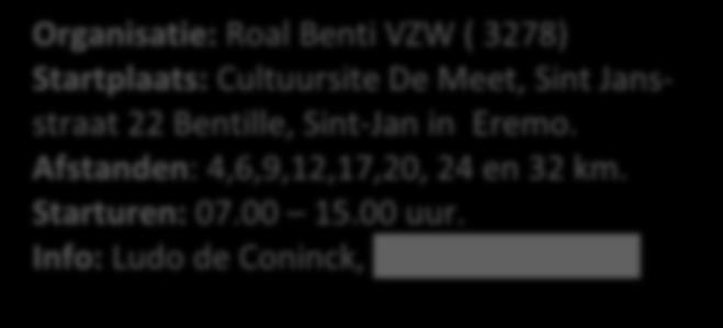 Meer Info Verdere info vind je in Walking In Belgium 2017 of