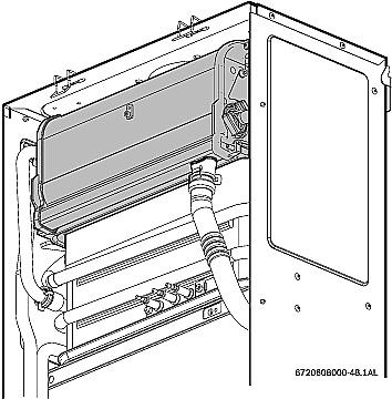 12.5 Secundaire warmtewisselaar (aluminium-silicium) 12.5 Echangeur de chaleur secondaire (aluminium-silicium) Fig.