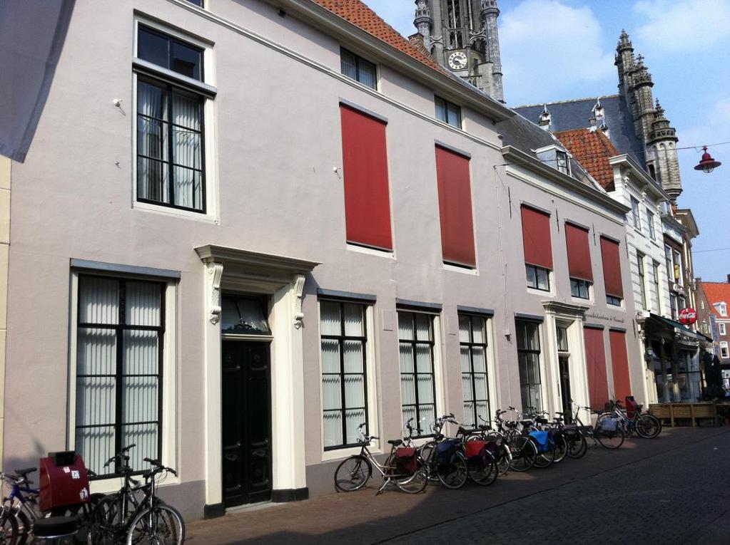 Te koop Kantoorruimte Vlasmarkt 6-8 te Middelburg Rijksmonument Diverse gebruiksmogelijkheden Oude