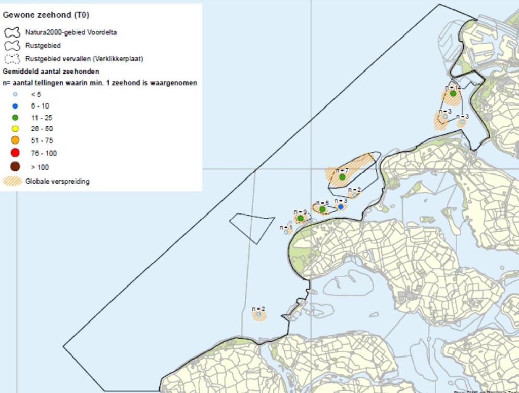 34 procent, op de Bollen van de Ooster 30 procent en op de Middelplaat en Verklikkerplaat respectievelijk 19 en 17 procent (Lengkeek et al., 2011).