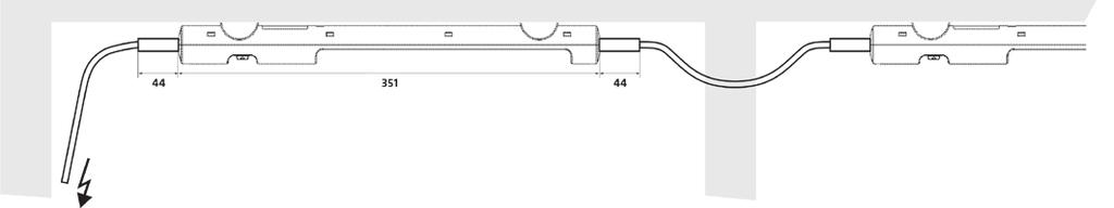 voor behuizingsingang VDE 244361 aansluitkabel 2 x AWG 15 met connector-female 2,0 m DC 24 48 V connector: blauw; kabel: wit voor behuizingsingang VDE + UL 244389 aansluitkabel 2 x 1,5 mm² met