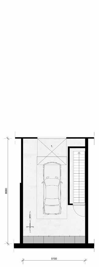 Type t01 Totale woonoppervlakte 226,6 m 2 KELDER 4,6 m2 woonoppervlakte 1