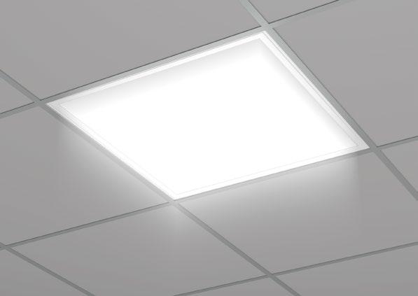 SIDELITE ECO Plafond- en wandarmaturen Plafondinlegarmaturen Voldoet aan de voorwaarden voor gebruik in industriële voedingsen dranksector.