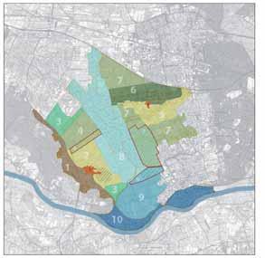 Indeling Cultuurhistorisch: kampenlandschap Geomorfologisch: broekontginningenlandschap In het huidige landschap is hier geen duidelijke oost-west