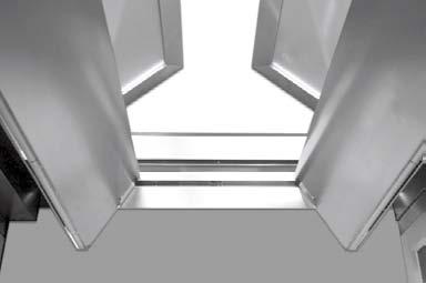 Voordelen Ingebouwde automatische deuropener Volwaardige cabineafsluiting Automatische liftbediening (dus niet de knop vasthouden) In te bouwen in de kleinste