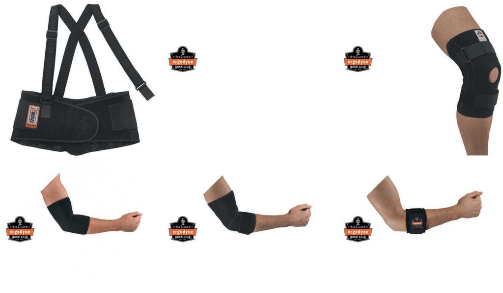 LICHAAMSERGONOMIE ERGONOMIE STEUN VOOR RUG, KNIE EN ELLEBOOG RUGSTEUNGORDEL PROFLEX 2000SF 1006342 1 Geeft extra steun aan buik en rug