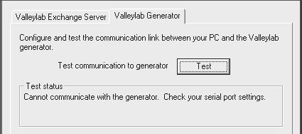 1 Valleylab Exchange Serviceagent software 1 Wanneer de generator wordt gedetecteerd, identificeert de utility dit door het serienummer.