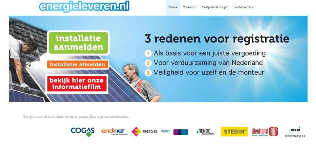 Zonnepanelen registreren (+