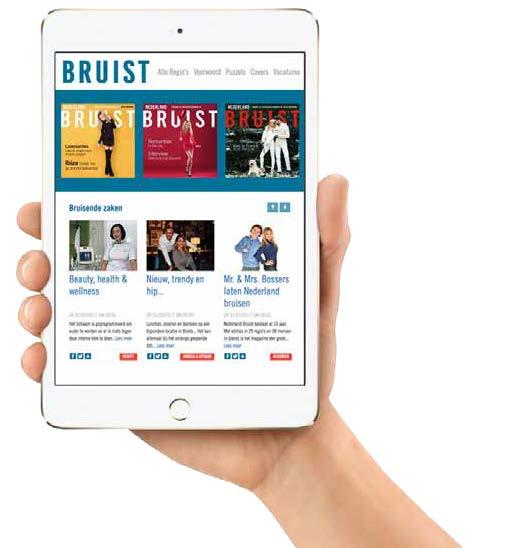 Adverteer ook in BRUIST en ontvang een gratis ipad mini Bel