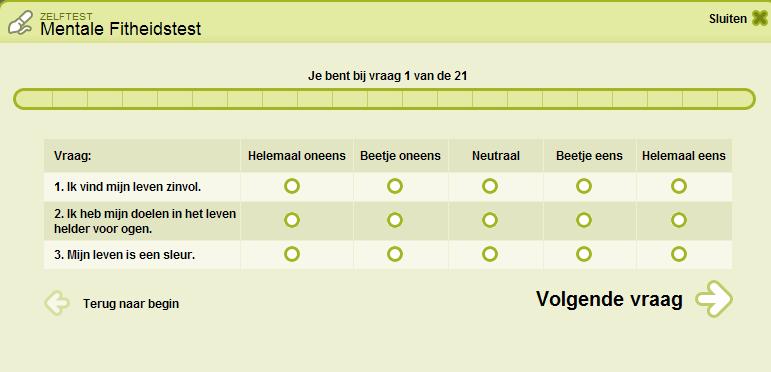 Zelf-testen / Advies op maat