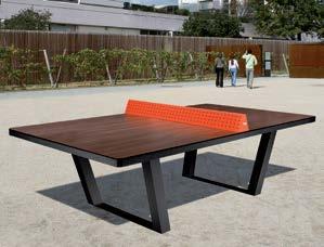 Tevens zijn de tafels te gebruiken door personen met een beperkte mobiliteit. Ze zijn gecertificeerd en daarmee geschikt voor wedstrijden.