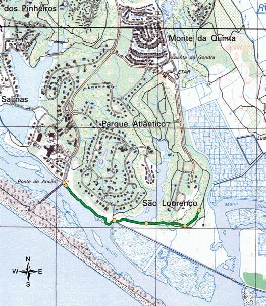 1 A E B C D topographic 50 0 0,25 0,5 km 0 0 1000 2000 topografisch profiel (m) são lourençoroute 1 A B C D E Startpunt van de route Zoutmoeras en