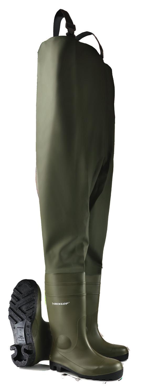 Thigh Wader full safety 1021325 S5, stalen neus en