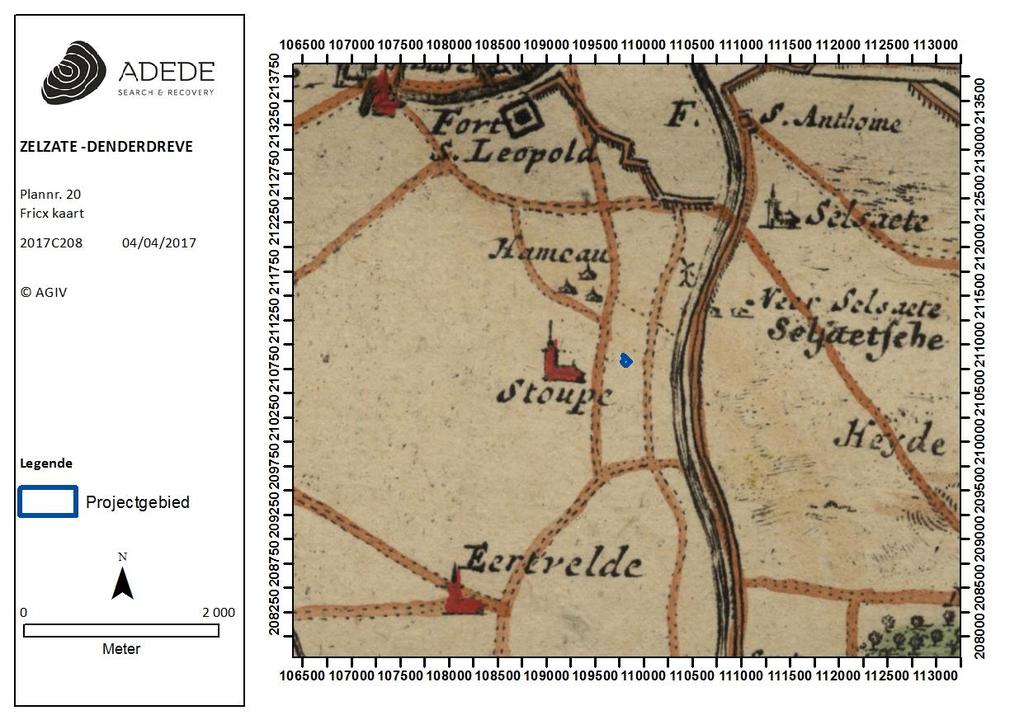 3.3.2 Historisch kaartmateriaal 3.3.2.1 Fricx-kaarten (1712) Eugène-Henri Frickx (1644-1730) was de grondlegger van een belangrijke dynastie van 18 de -eeuwse drukkers in Brussel.