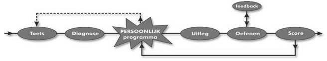 WERKEN MET DE OEFENPROGRAMMA S Muiswerkprogramma s maken optimaal gebruik van de voordelen van werken met de computer: De inhoud van de programma s kan met behulp van een diagnostische toets