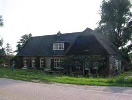 Historische boerderij bestaande uit een combinatie van pannen en