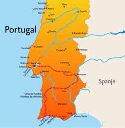 berglandschap van de Serra da Estrela en de uitgestrekte wijnterrassen in de Douro vallei. Haast te veel om op te noemen.