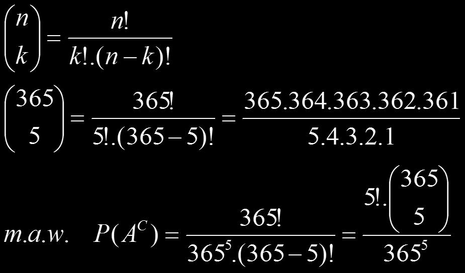 Kansverdeling van X op voorwaarde dat Y= à Notatie: X Y= o Uitkomsten à X= Y= ; X=1 Y= ; X=2 Y= o Bijhorende kansen à