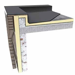 ISOLATIE VOOR PLATTE DAKEN Stel: U wilt een plat plat dak met bitumineuze dakbedekking isoleren. Oudere platte daken zijn onvoldoende of niet geïsoleerd.