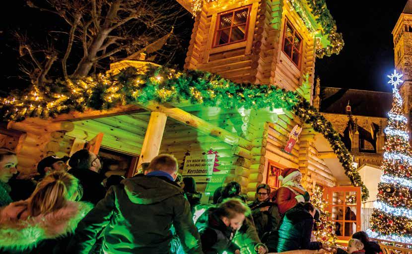 HUIS VAN DE KERSTMAN Het Huis van de Kerstman zal tijdens de komende editie van Magisch Maastricht op het Vrijthof een prominente plaats innemen.