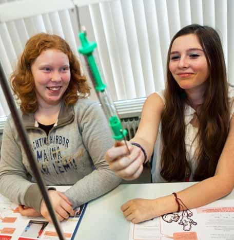 Afwisselend onderwijs 6 Op de gespecialiseerde LWOOlocatie De Linie wordt de leerstof afgestemd op de mogelijkheden van iedere individuele leerling.