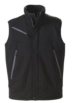 BACKCOUNTRY SOFTSHELL Printer 2261038 VANAF 55.60 EUR Gewatteerde softshell bodywarmer met trekkoord aan de zoom.