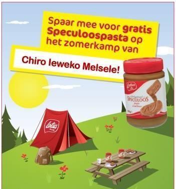 Ook met Lotus kunnen wij sparen voor gratis lekkernijen op kamp! Sparen jullie met ons mee?