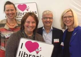 We werkten ook samen in de Leescoalitie t.b.v. een krachtiger inzet voor een geletterd Nederland, in de Federatie Cultuur t.b.v. werkgeverschap in de culturele sector, in Kunsten 92 t.b.v. lobby voor cultuur, in EBLIDA en met Public Libraries 2020 t.