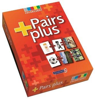 Pairs Plus ColorCards ColorCards De kaarten tonen 12 scènes met telkens 2 elementen om te identificeren en met elkaar te matchen.