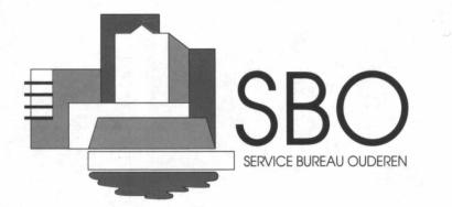 Service Bureau voor Ouderen (SBO) Het SBO is een vrijwilligersorganisatie, die uiteenlopende diensten verleent aan hun doelgroep bestaande uit ouderen, gehandicapten en chronisch zieken.