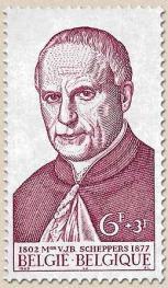 1499 - Mgr. Scheppers (1802-1877). Uitgiftedatum: 5/07/1969 folder Nr.