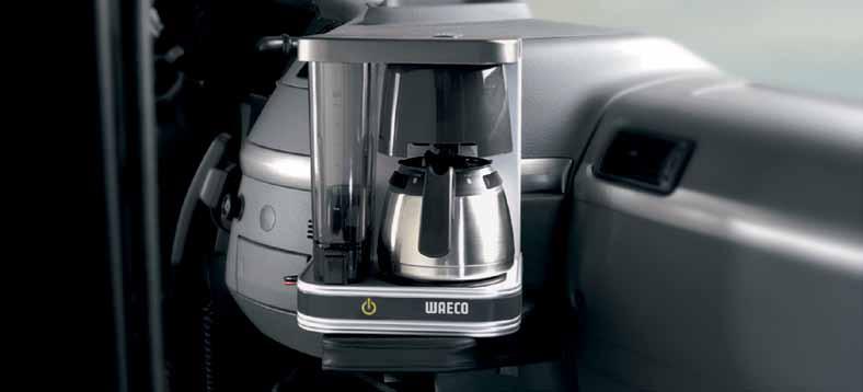Koffiezetapparaten Perfecte service aan boord - ruimtebesparend en praktisch Drie koffiezetapparaten die