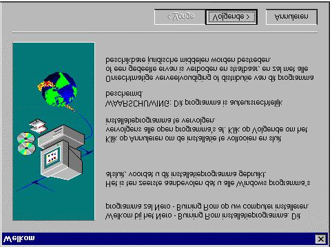 De installatie van Nero 4.