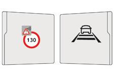 Controle tijdens het rijden - "RIJDen": bestemd voor de weergave van de afstand in tijd tot de voorligger en de informatie van de actieve