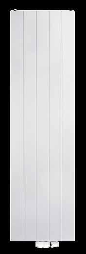 Product: de decoratieve verticale radiator met middenaansluiting en gestileerde voorzijde Afwerking: decoratieve gestileerde voorplaat en zijpanelen Meegeleverd: J-consoles, schroeven en pluggen,