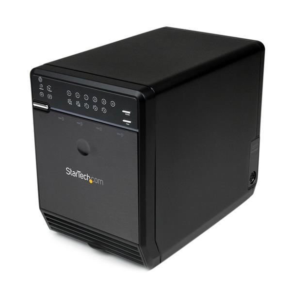 4-Bay Externe Harde Schijf Array RAID Toren esata USB 3.0 Behuizing Product ID: SAT3540U3ER De SAT3540U3ER 4-bay USB 3.