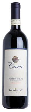 Barbera d'alba Superiore DOC "Croere" Vineyard location and profile: The vineyards, all marked by extremely low yields, are located in the selected area suitable for the production of this wine