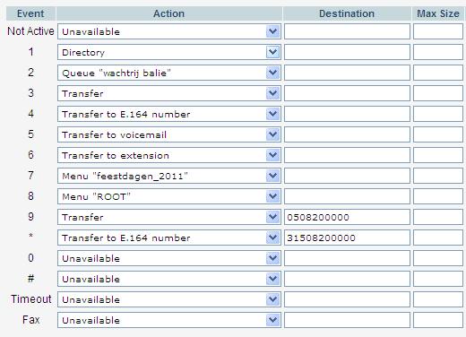 [File]:upload hier het geluidsbestand met tekst die u wilt laten horen als play-beforeaction is aangevinkt.