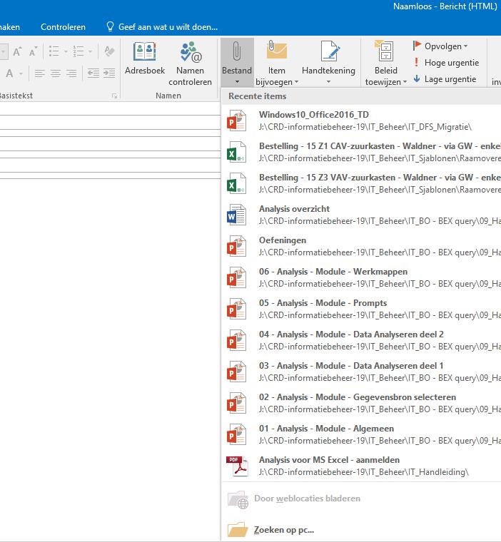 Nieuw in Office 2016 MS Wrd en MS PwerPint: Gelijktijdig aan een bestand werken kan als dit bestand zich bevindt p een SharePint-site en