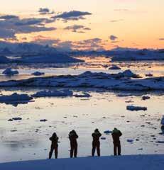 In de winter wordt het volume zelfs verdubbeld. In de zomer is Antarctica een voedingsbodem voor miljoenen pinguïns, walvissen en zeehonden.